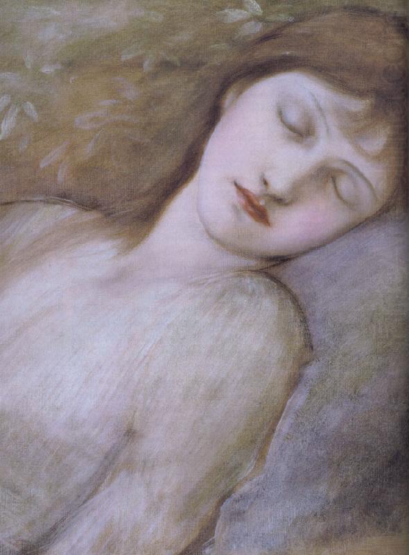 la belle au bois dormant vers, Edward Burne-Jones